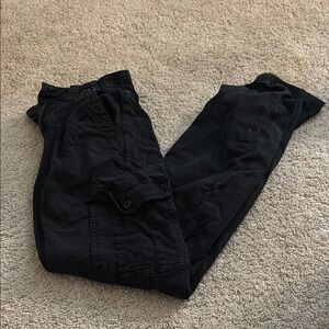 American Eagle By Payless Black Cargo Pants
